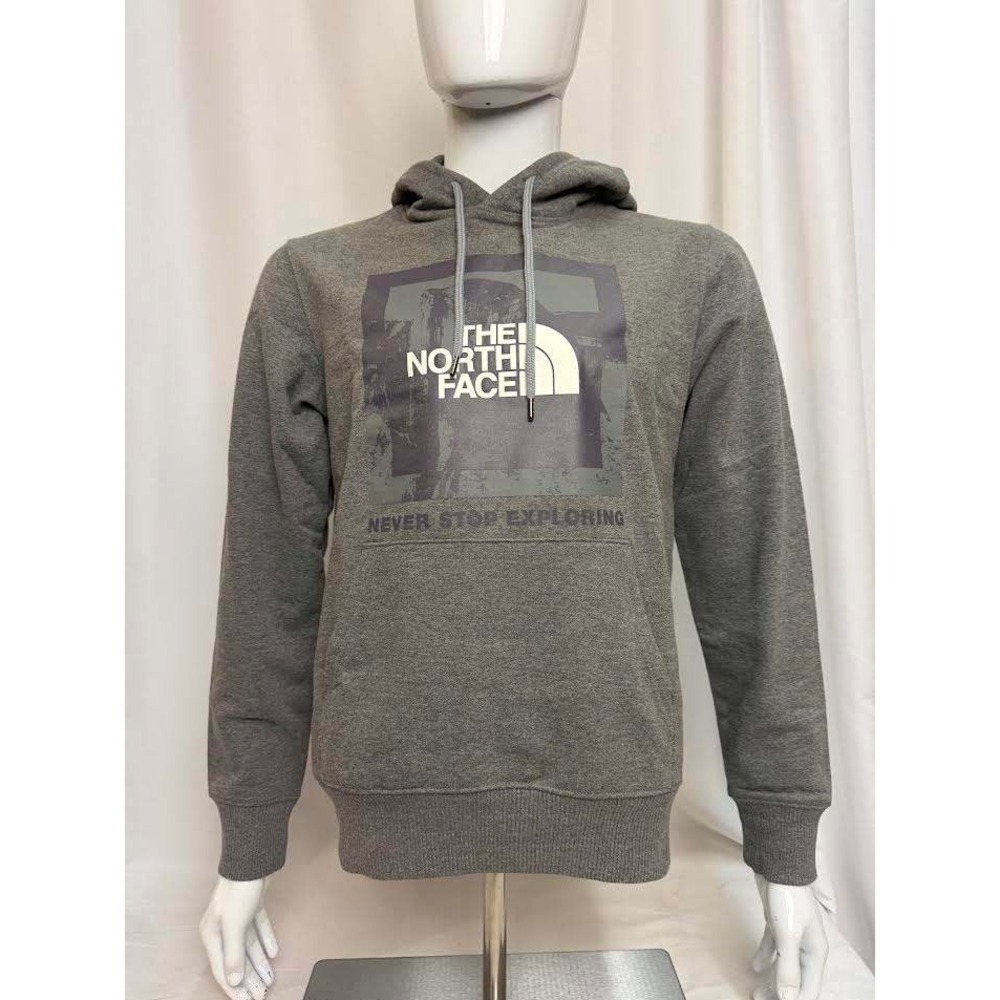The North Face Men's Recycled Climb Graphic Hoody TNF/Grey  Heather Size-Small‎